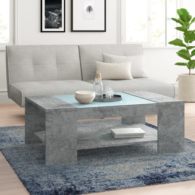 Wayfair concrete store coffee table